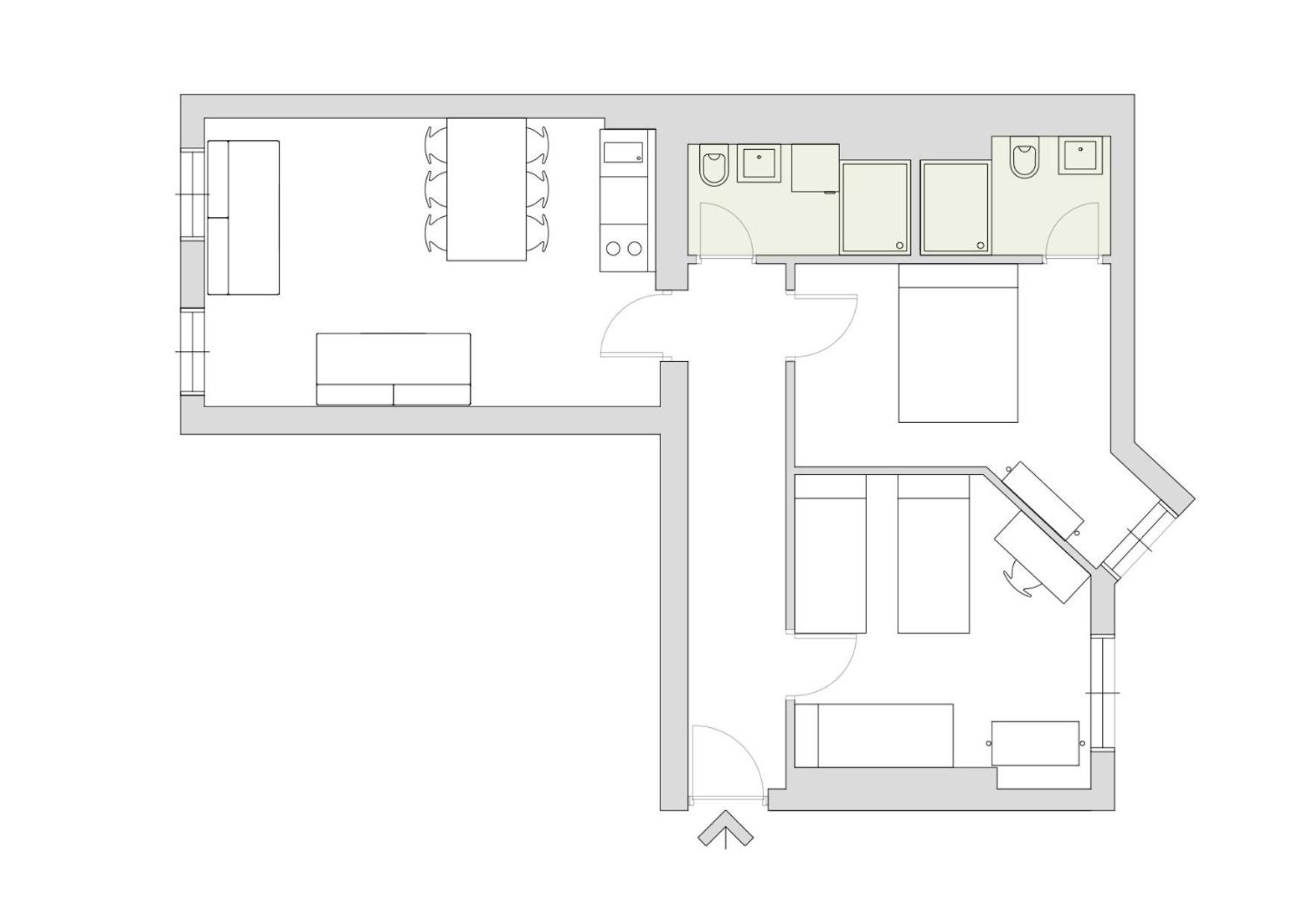 Appartement Mooeve Friedrichs Big Berlijn